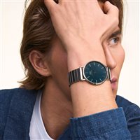 Watch Daniel Wellington Man PETITE-ACCIAIO in Steel DW00100776 - DW00100776